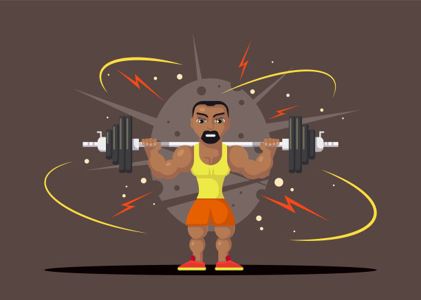 举重运动员图片下载