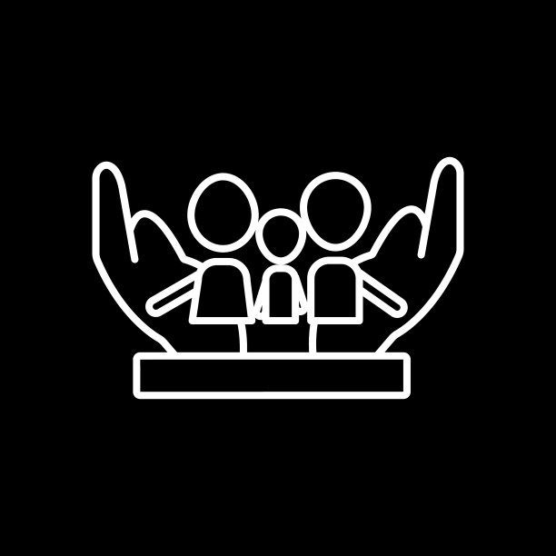 家庭人寿保险图标图片下载