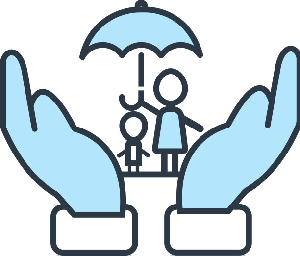 家庭人寿保险图标图片下载