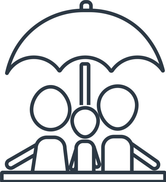 家庭人寿保险图标图片下载