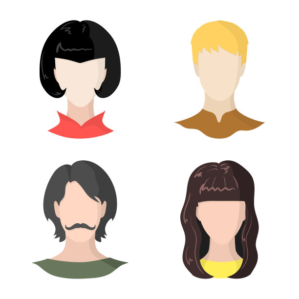 阿凡达和虚拟图标设置图片下载