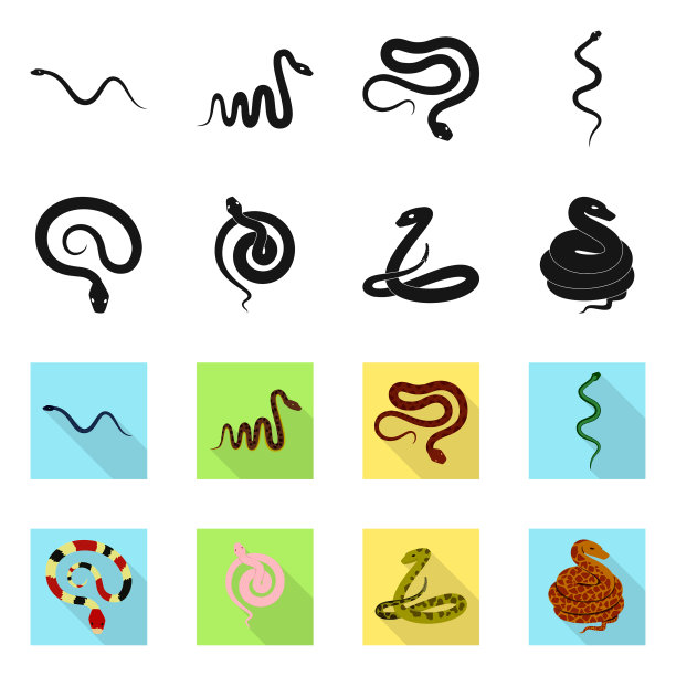 哺乳动物和危险标志图片下载