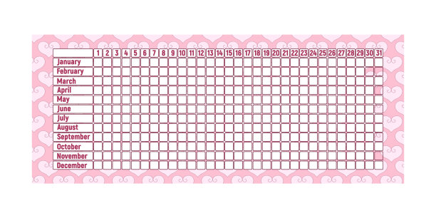 月经期日历图片下载