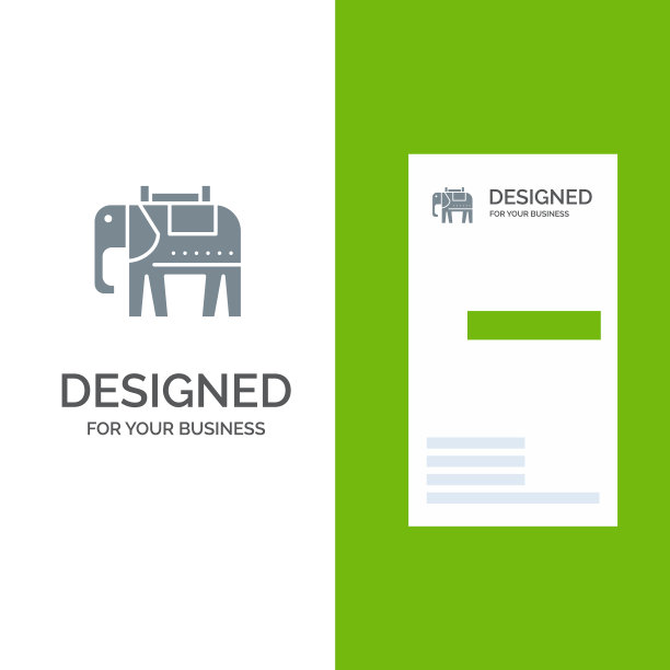 美国大象灰色标志设计和美国图片下载