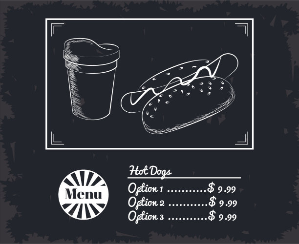 菜单快餐图片下载