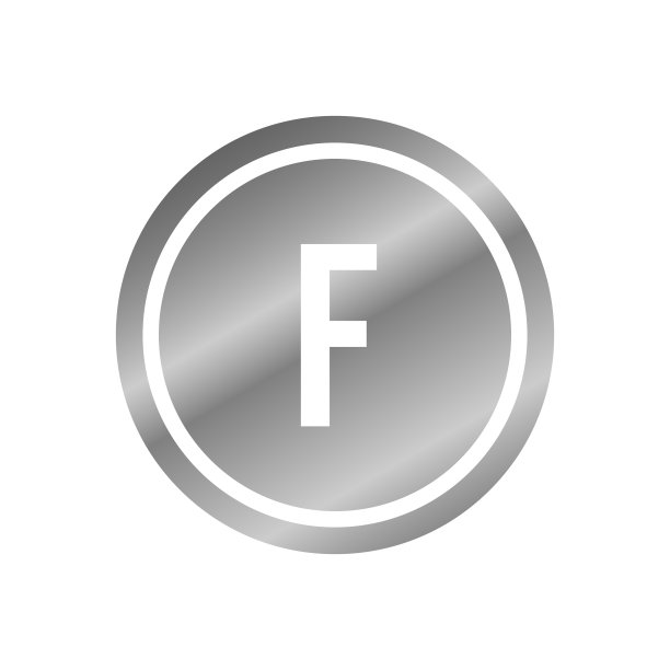 首字母F标志设计模板图片下载