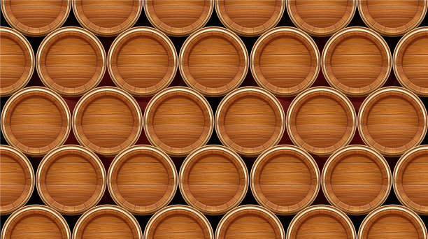 木制的桶形容器图片下载
