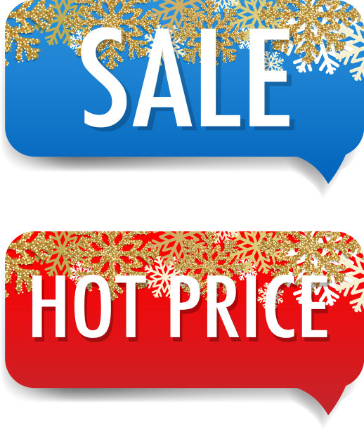 冬天的言语泡泡与雪花接壤图片下载