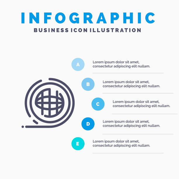 地球环境行星塑造地球线图标图片下载