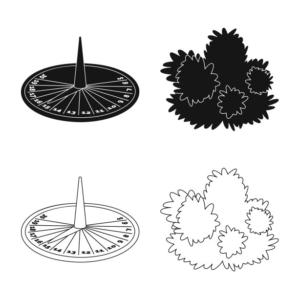 城市和街道图标设置图片下载