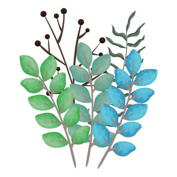 分支与叶子设置样式图标图片下载