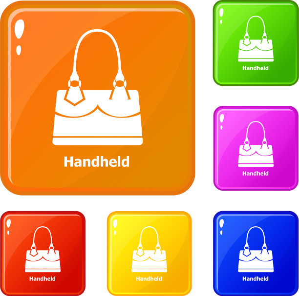 手提袋图标设置颜色图片下载