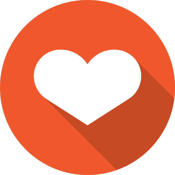 喜欢抽象图标设计模板图片下载