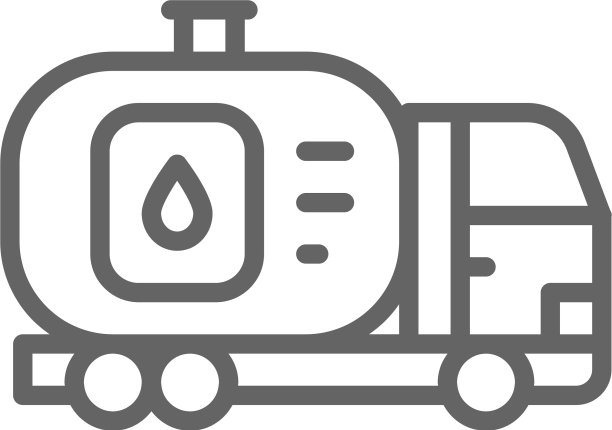 带油罐的水转运油罐车图片下载