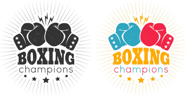 经典的拳击标志图片下载