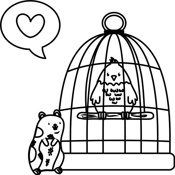 可爱有趣的宠物卡通图片下载