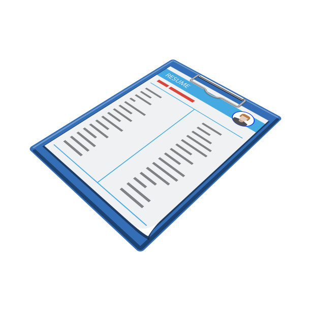 设计空白和宣传册符号集图片下载