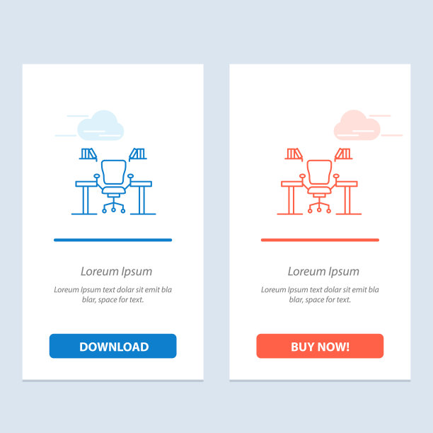 桌子，商务椅，电脑，办公桌，办公室图片下载