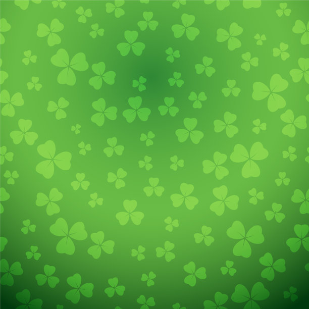亮绿色的圣帕特里克背景图片下载