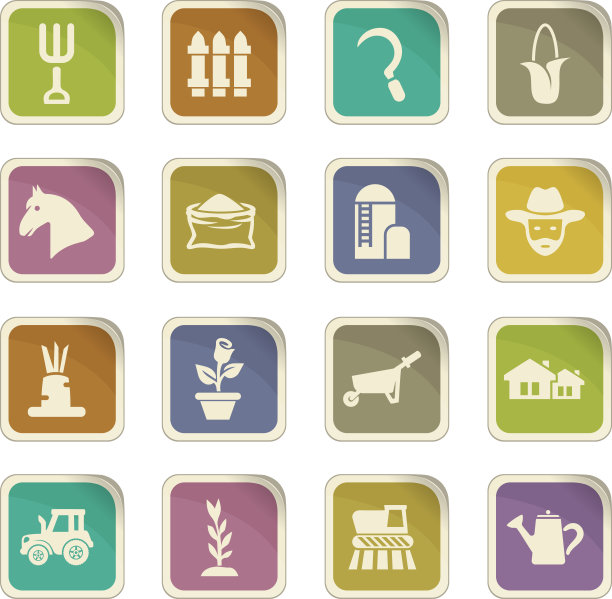 农业图标设置图片下载