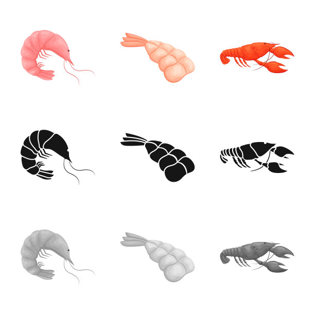 开胃菜和海洋图标图片下载