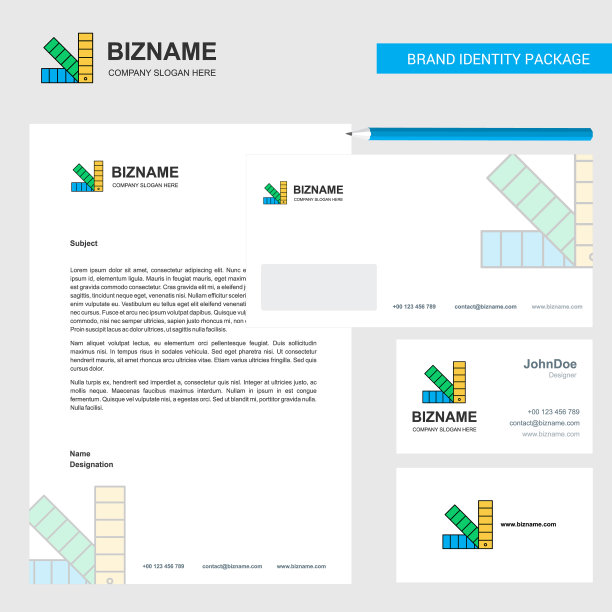 规模商务信笺和参观图片下载