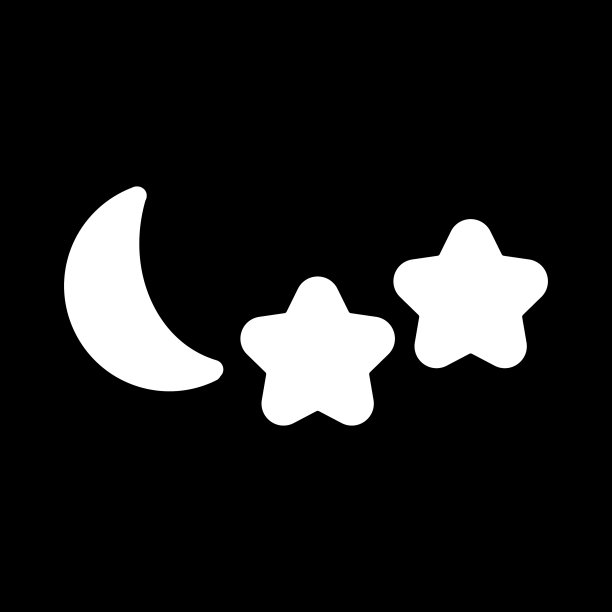 天气预报显示半月形图片下载