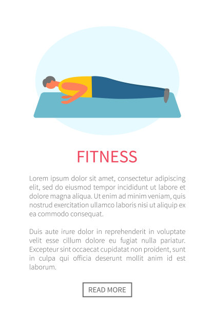 男人在地毯上做俯卧撑运动和锻炼图片下载