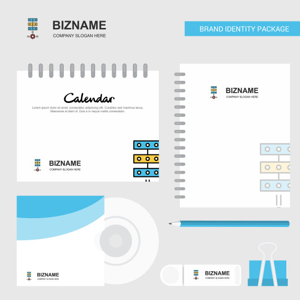 网络设置标志日历模板CD封面图片下载