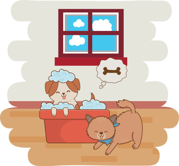 可爱有趣的宠物卡通图片下载