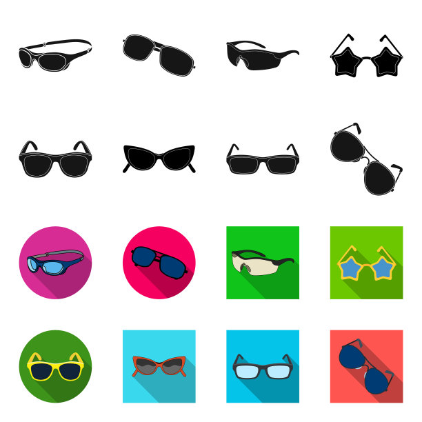 孤立对象夏季和海滩符号集图片下载