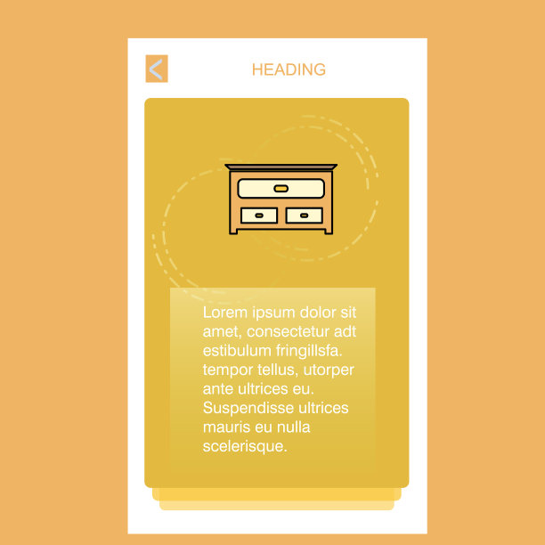 橱柜移动垂直横幅设计设计图片下载