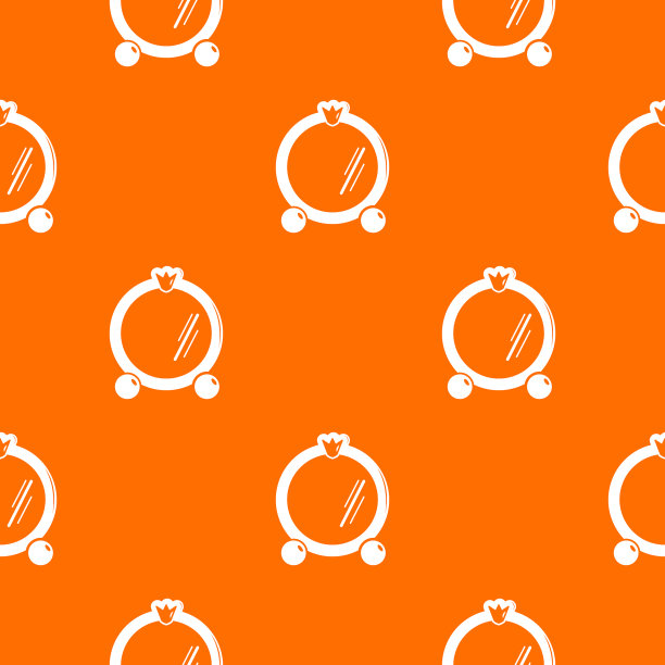 镜框图案橙色图片下载