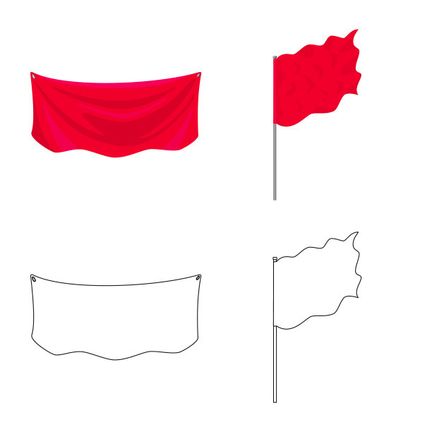 孤立的对象纹理和表示符号图片下载