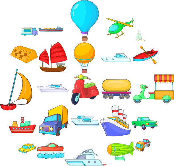 开放世界图标设置卡通风格图片下载