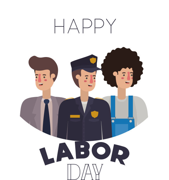 集团专业人士与劳动节快乐化身图片下载