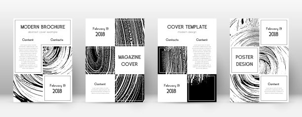 封面页设计模板商业宣传册layo图片下载