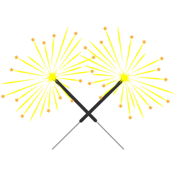 双色闪光在白色背景标志3图片下载