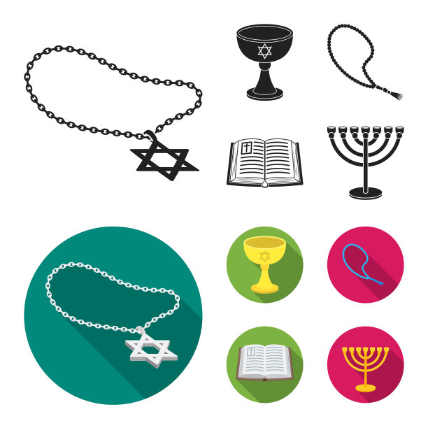 穆斯林和项目标志集图片下载