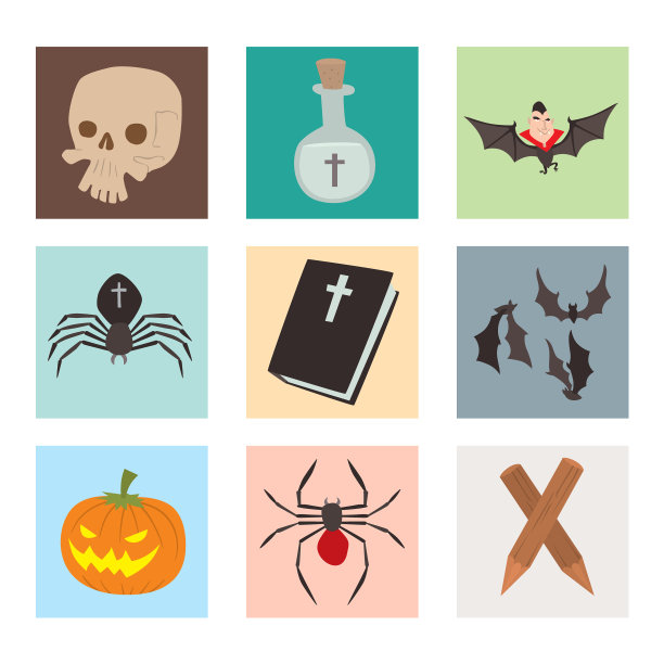 卡通吸血鬼棺材象征着吸血鬼图片下载