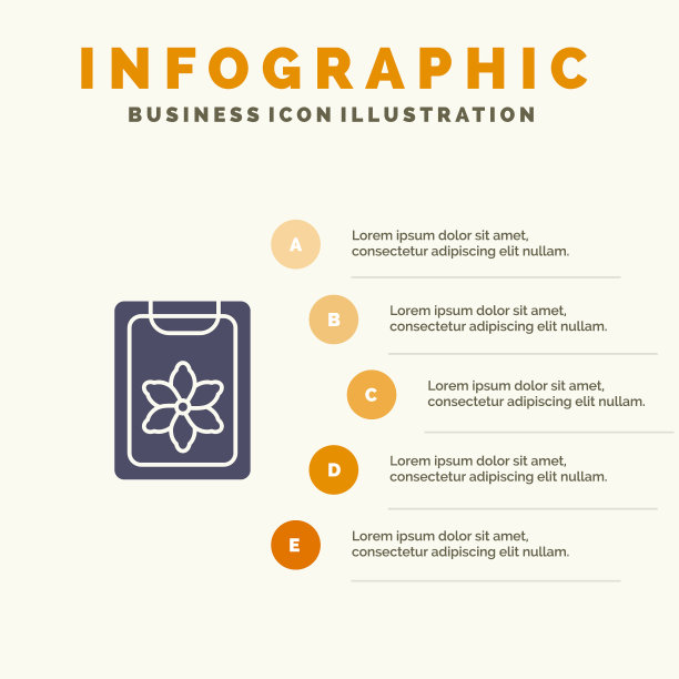花剪贴板弹簧夹固体图标图片下载