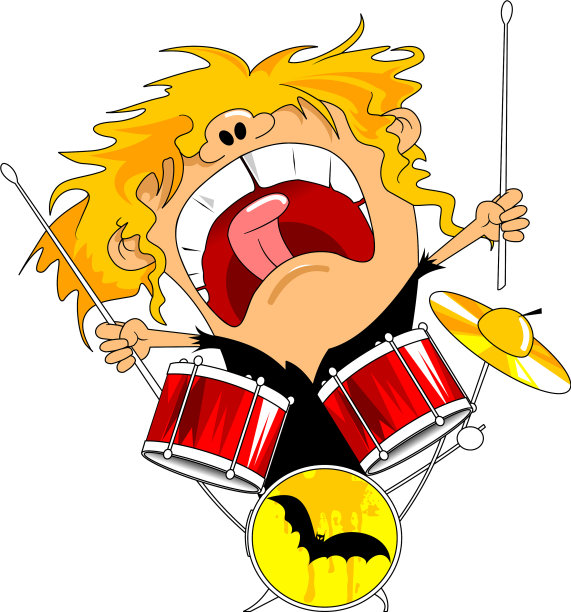 岩石的鼓手图片下载