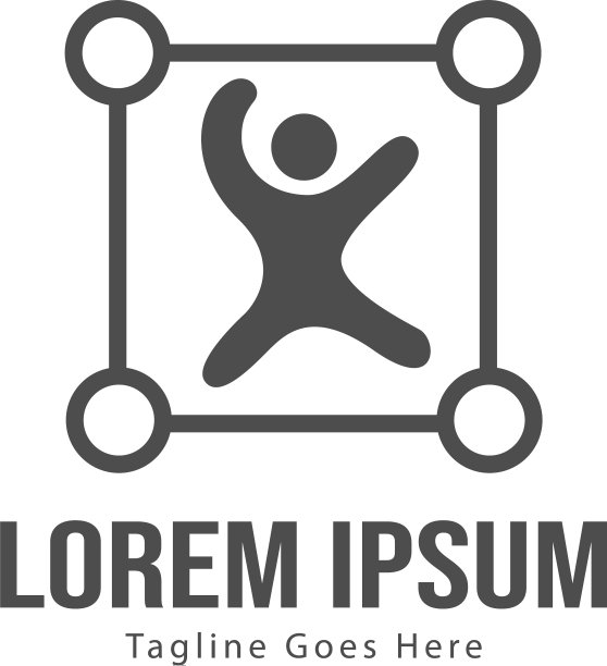 现代儿童logo模板设计图片下载