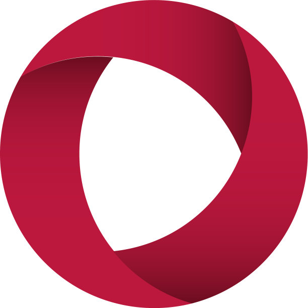 圆形logo设计模板无限循环形状图片下载