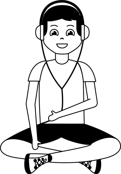 人们听音乐图片下载