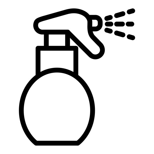 水喷雾线图标喷雾瓶图片下载