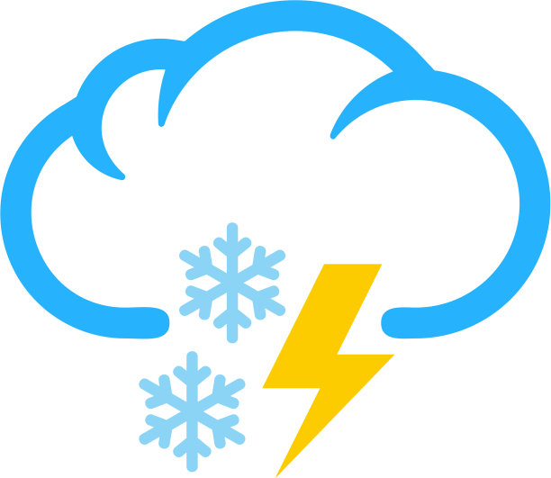 天气和季节标志图标设计图片下载