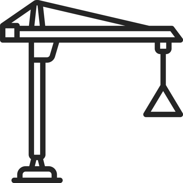 建筑起重机图标图片下载