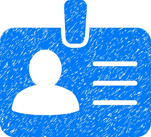 人物徽章纹理图标图片下载