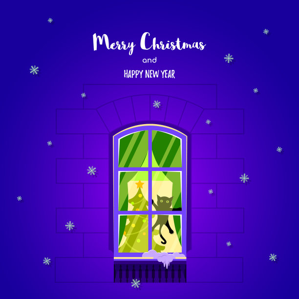 圣诞节greting卡图片下载